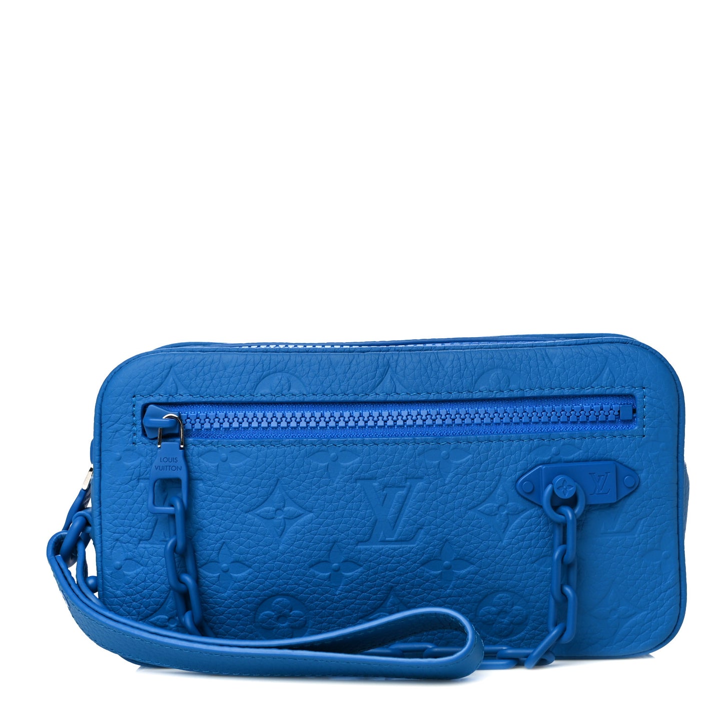 Taurillon Monogram Pochette Volga Blue