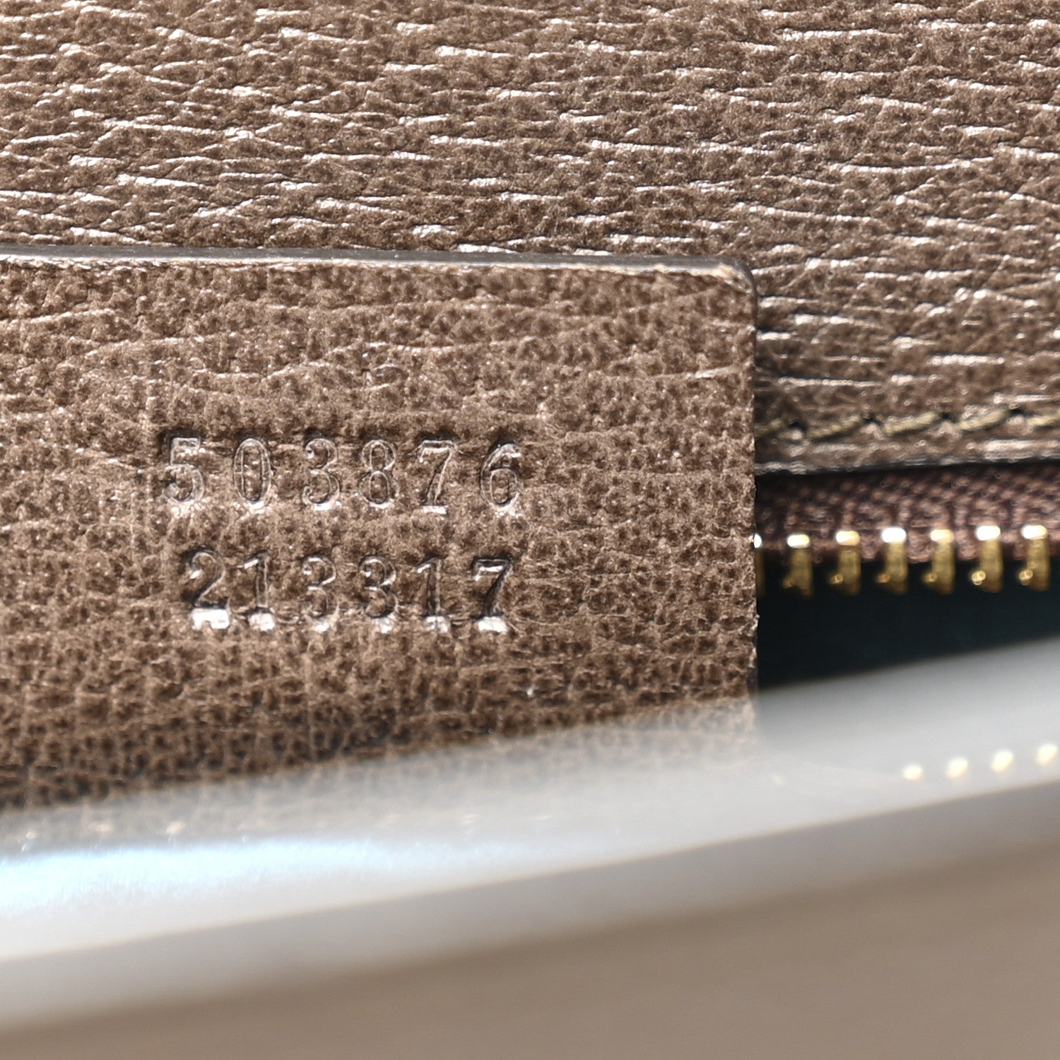 Gucci GG Supreme Monogram Web Medium Ophidia Chain Shoulder Bag Brown 7 of 11