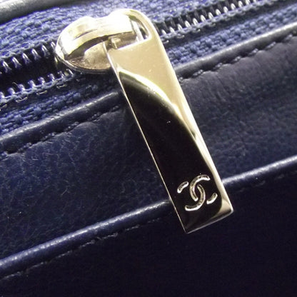 Chanel Caviar Jumbo Flap Blue 10 of 12
