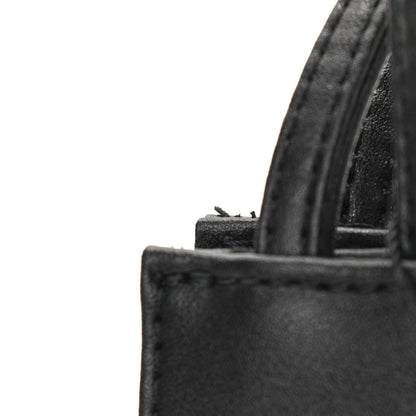 Telfar Vegan Leather Small Shopping Bag Black 8 of 10
