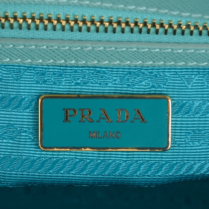 Prada Saffiano Small Galleria Double Zip Tote Anice 6 of 7