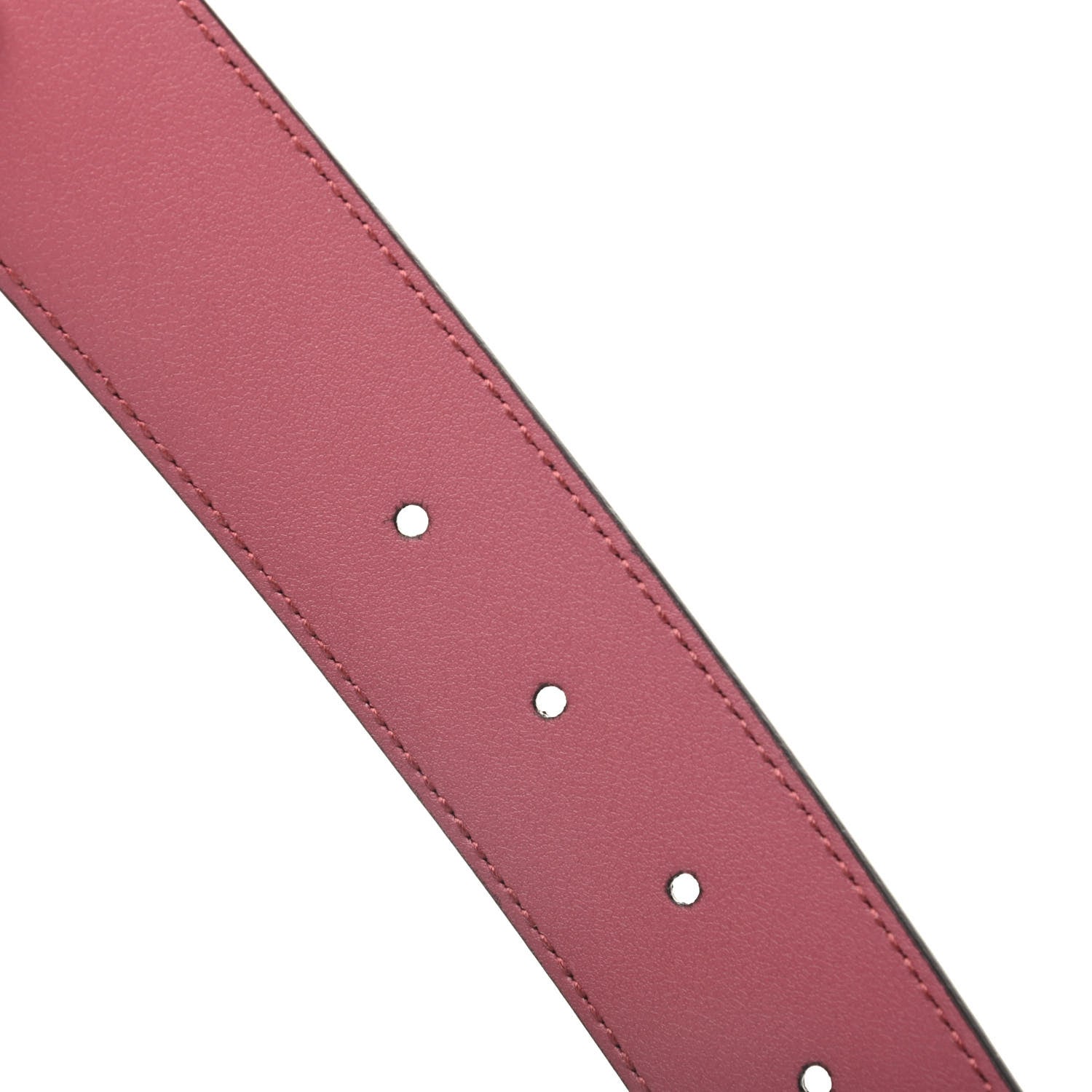 Gucci GG Supreme Monogram Blooms Moon Calfskin Interlocking G 37mm Belt 85 34 Beige Ebony Multicolor Dry Rose 5 of 5