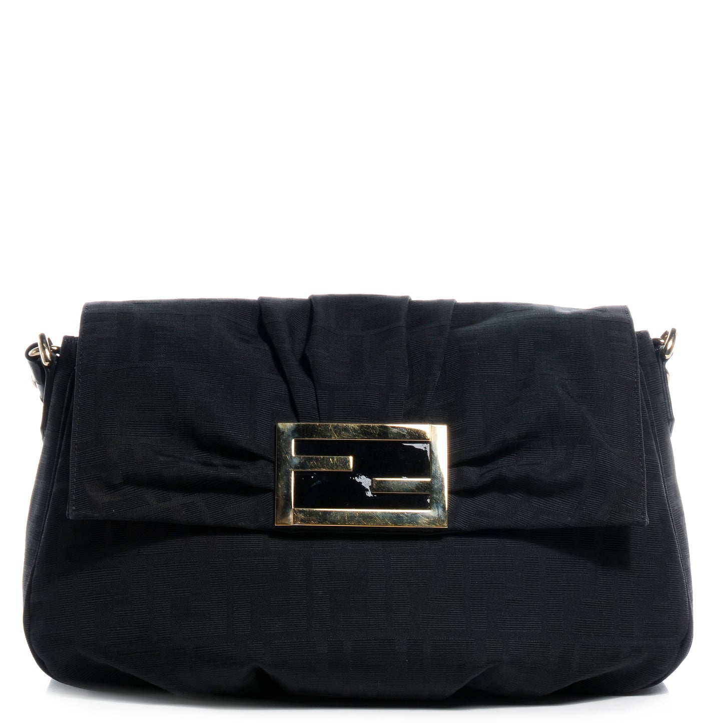 Zucca Enamel Mia Shoulder Flap Black