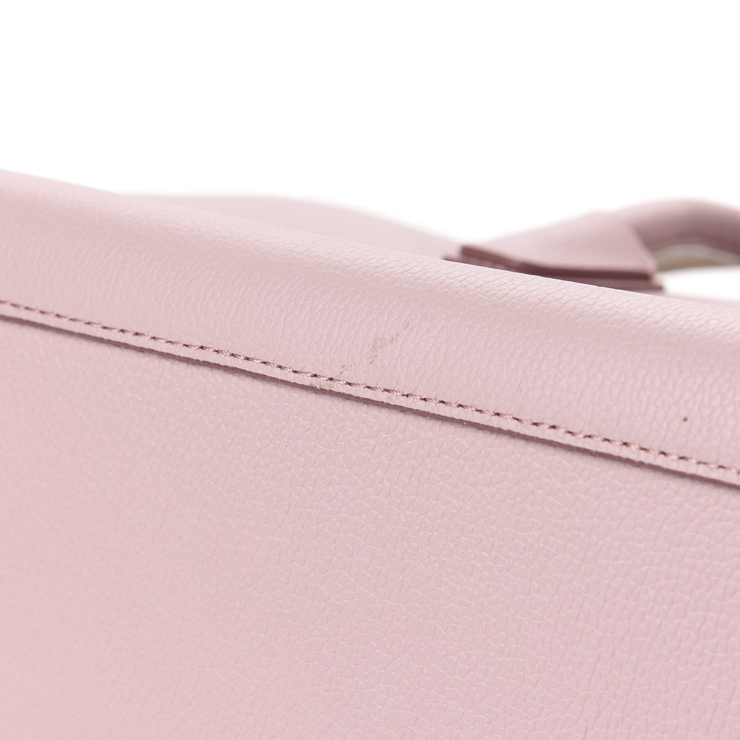 Grained Calfskin Medium Milla Tote Pale Mauve