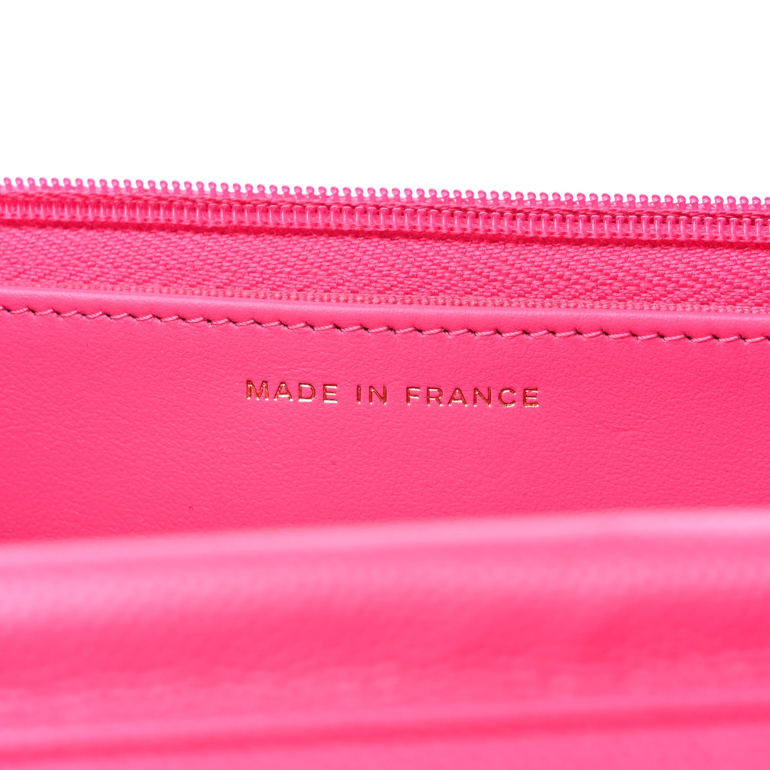 Chanel Caviar Quilted Wallet On Chain WOC Rose 7 of 10