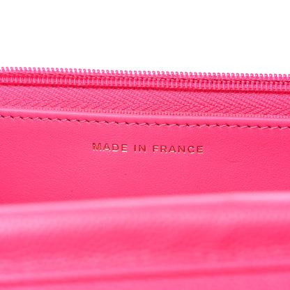 Chanel Caviar Quilted Wallet On Chain WOC Rose 7 of 10