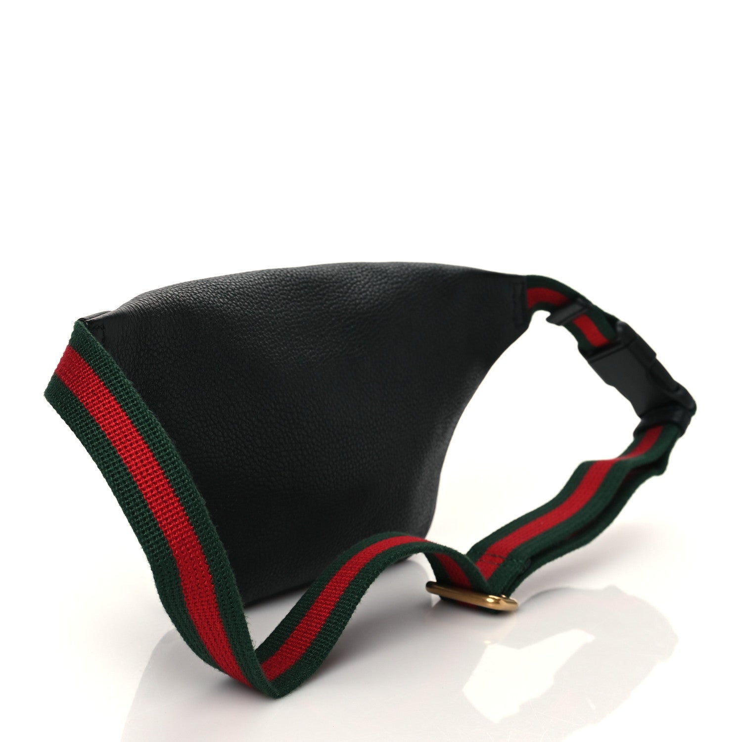 Gucci Grained Calfskin Small Logo Belt Bag Black 3 of 9