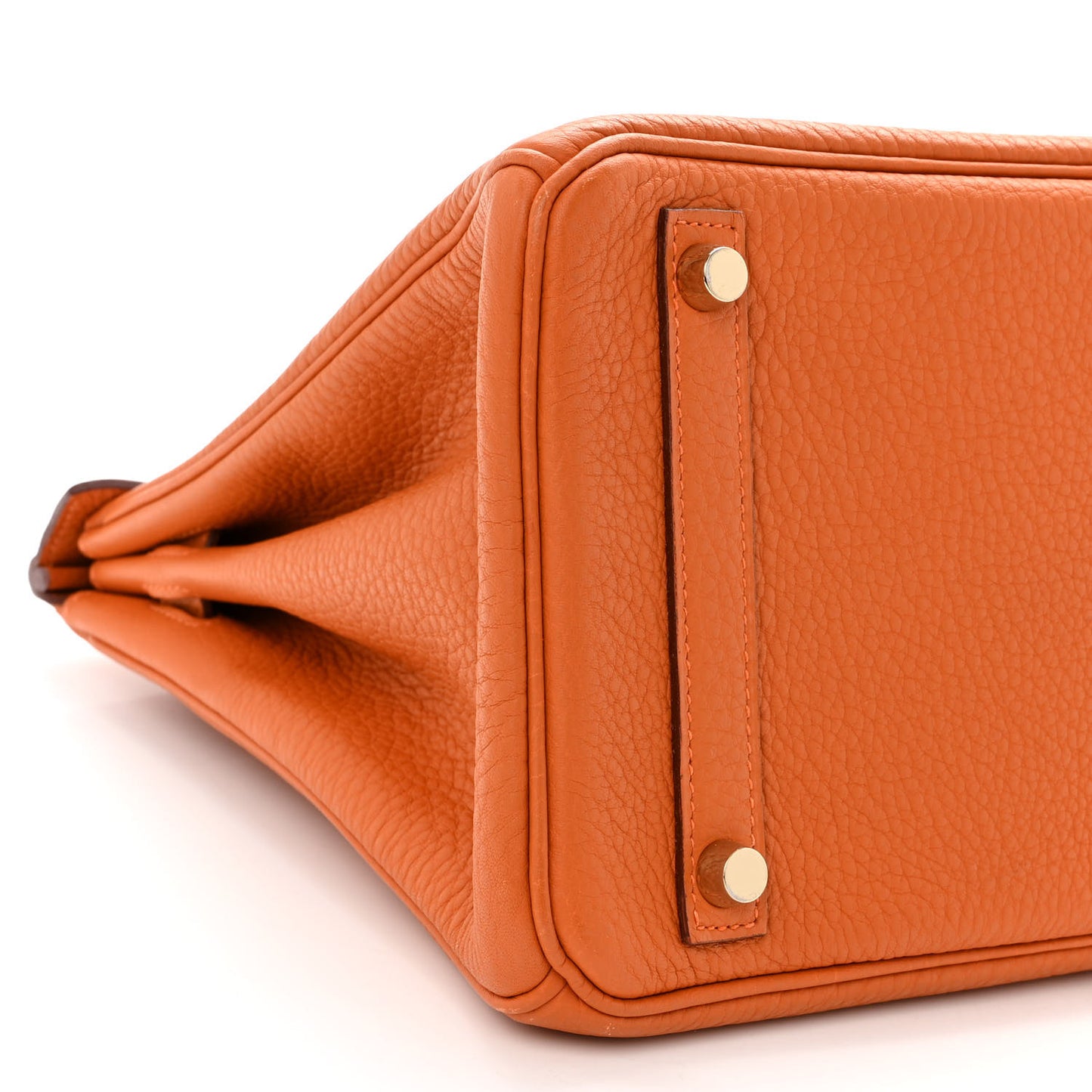 Taurillon Clemence Birkin 30 Orange