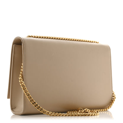 Saint Laurent Smooth Calfskin Medium Classic Monogram Kate Tassel Satchel Nude Powder 3 of 14
