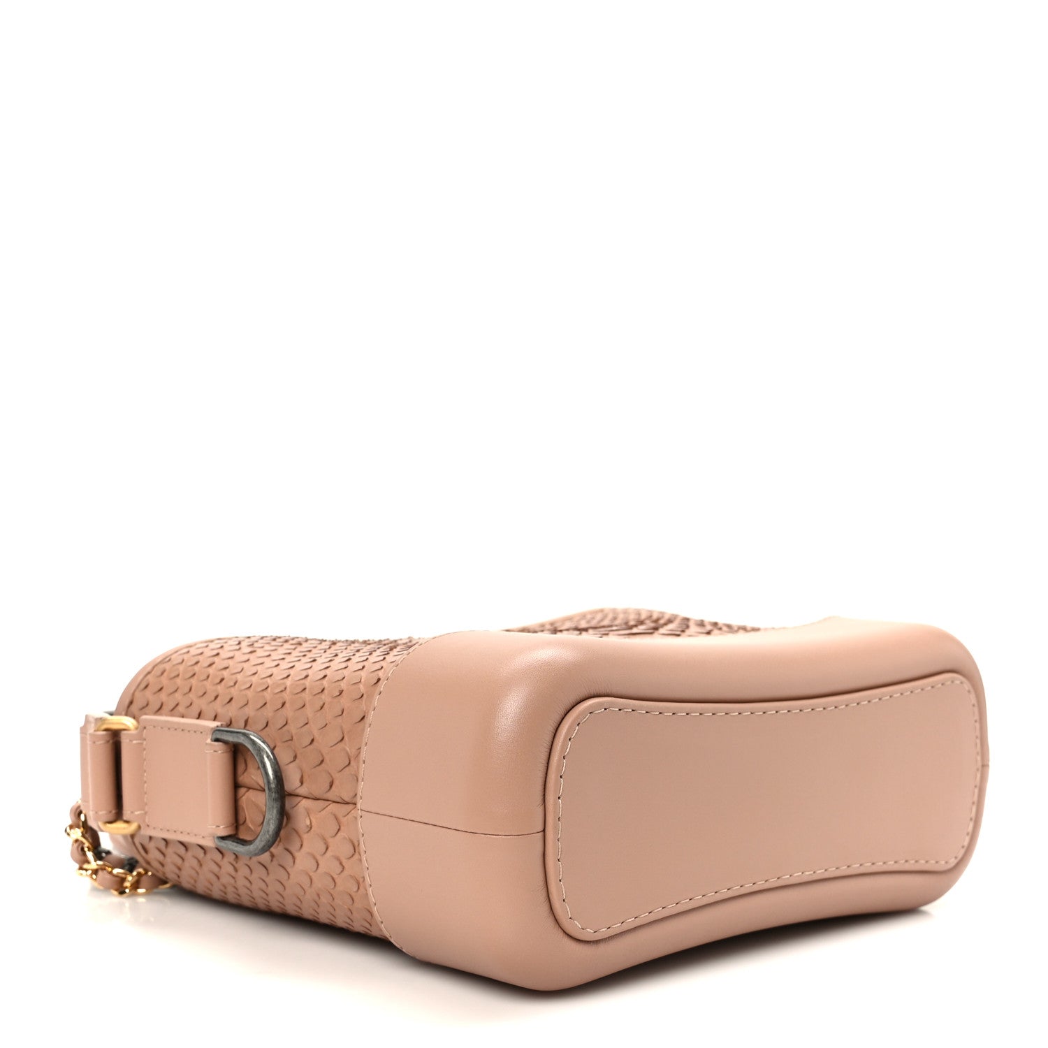 Chanel Snakeskin Small Gabrielle Hobo Pink 4 of 11