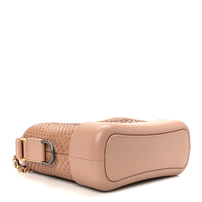 Chanel Snakeskin Small Gabrielle Hobo Pink 4 of 11