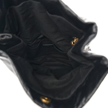 Balenciaga Arena Calfskin Small Monaco Chain Shoulder Bag Black 5 of 10