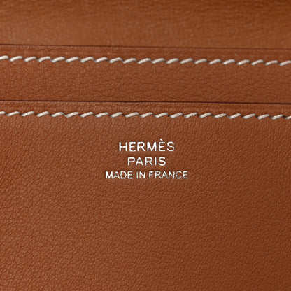 Hermes Swift Hermesnap Card Holder Gold 7 of 7