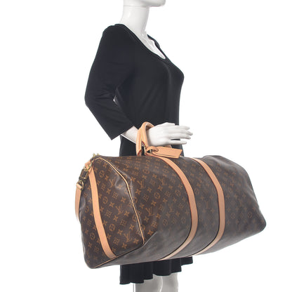 Louis Vuitton Monogram Keepall Bandouliere 55 2 of 10
