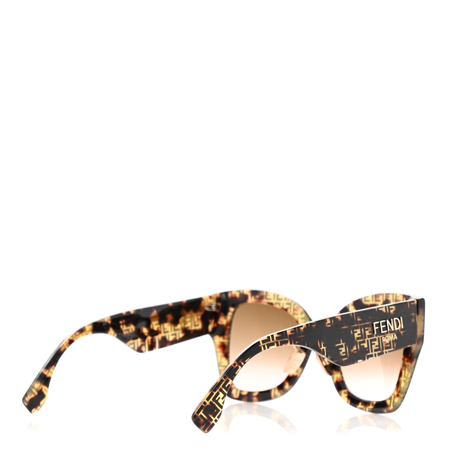 Acetate FF 53mm Sunglasses 0434/S Tortoise