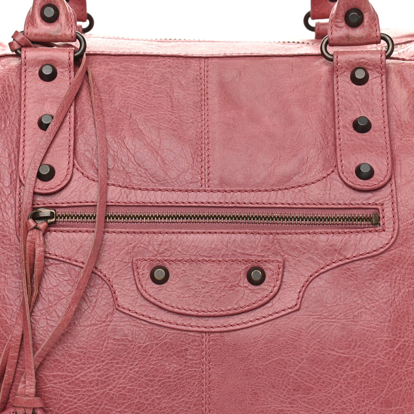 Agneau Classic Hardware Weekender Rose Bruyere