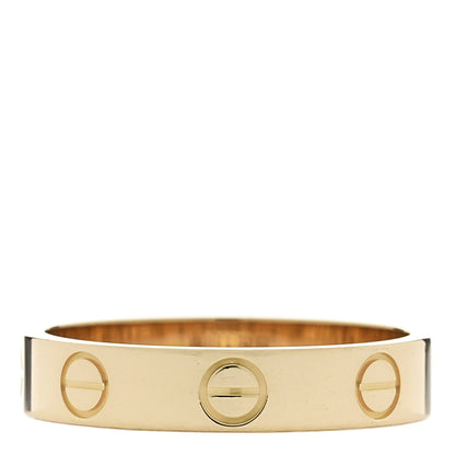Cartier 18K Yellow Gold 3.5mm LOVE Wedding Band Ring  50 5.25 3 of 5