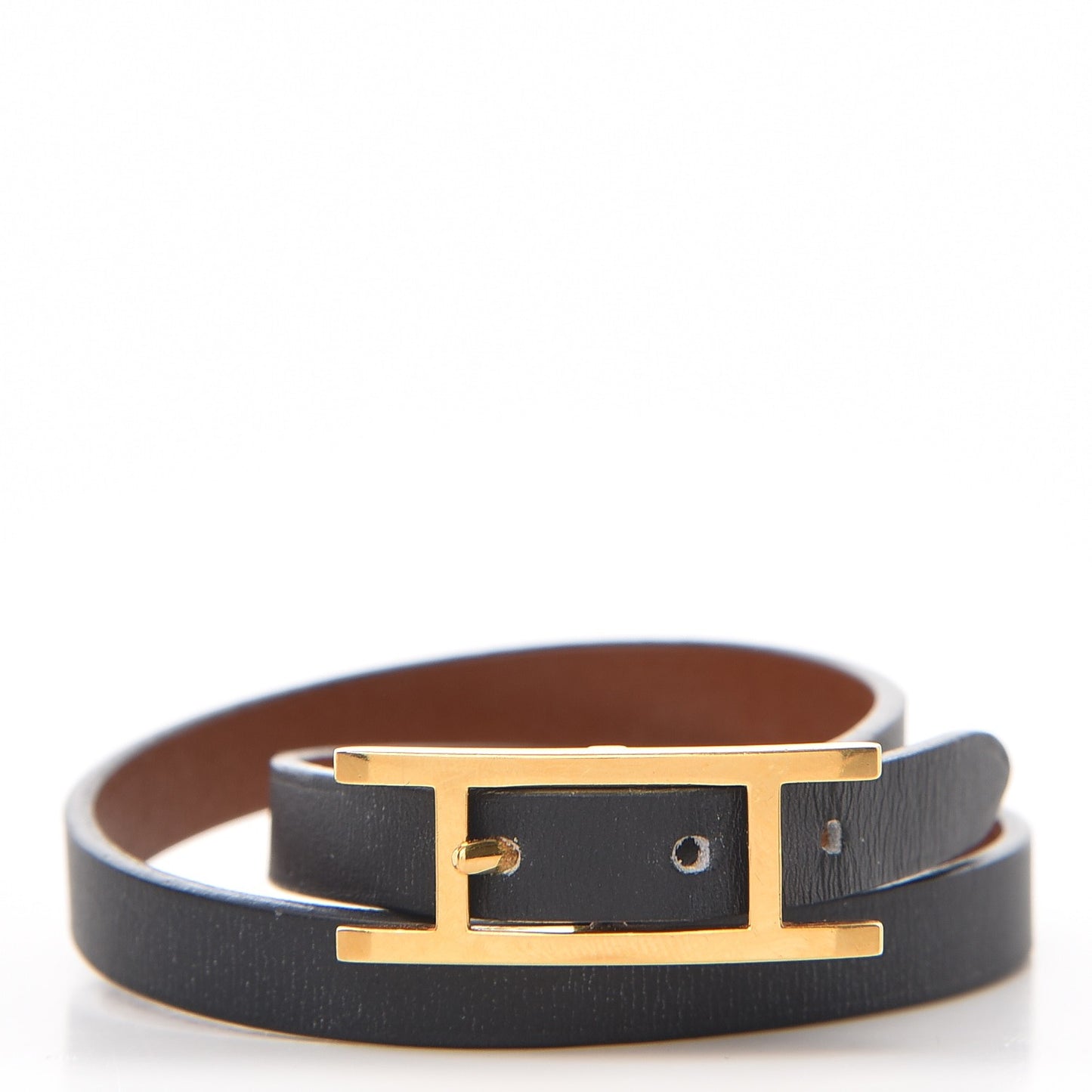 Chamonix Behapi Double Tour Bracelet XS Black Gold