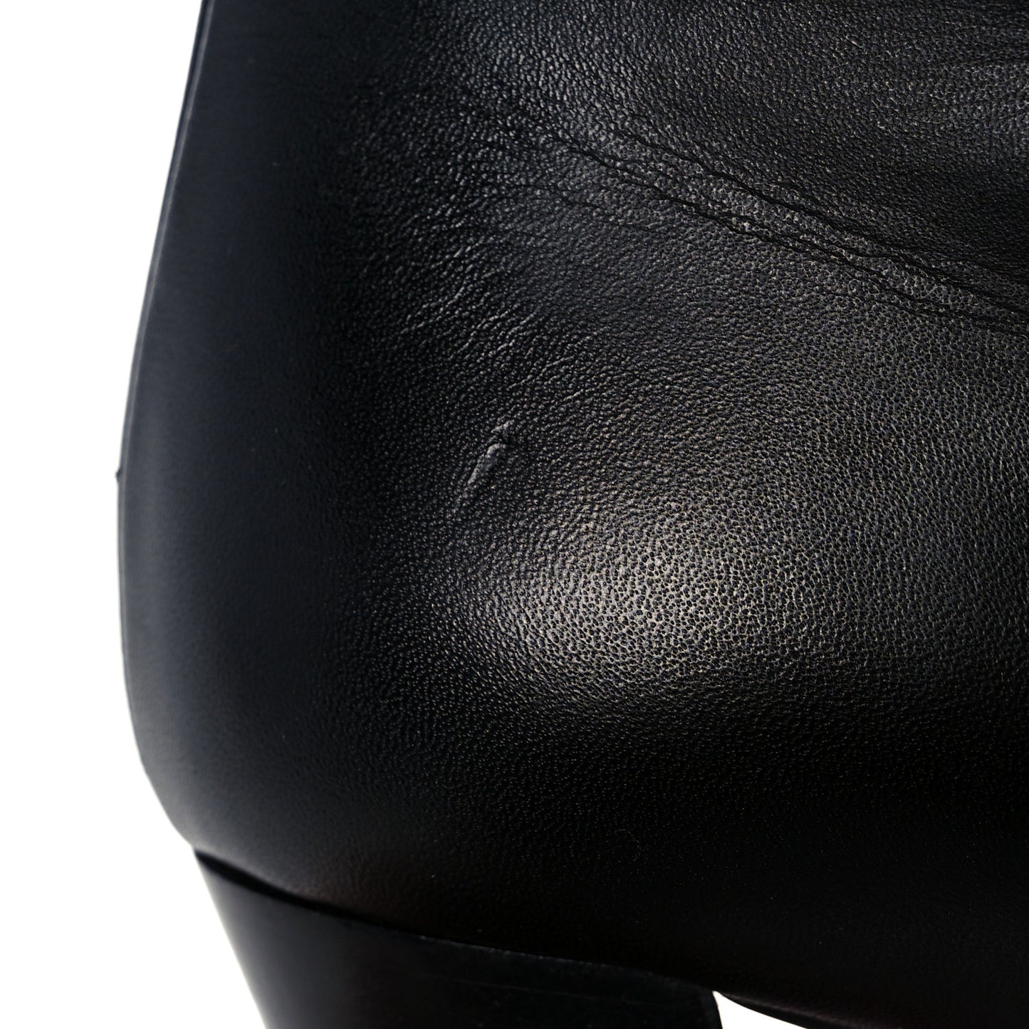Calfskin Adox 85 Ankle Boots 39.5 Black