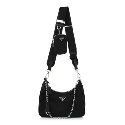 Prada Nylon Re-Edition 2005 Shoulder Bag Black 1 of 11