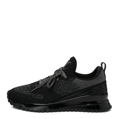 Louis Vuitton Technical Knit Mens V.N.R Sneakers 8 Black 1 of 7