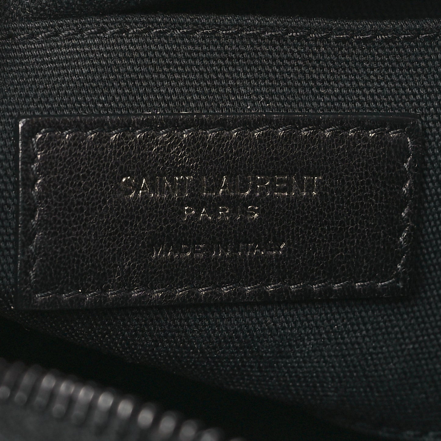 Lambskin Nylon Small Camp Camera Bag Black