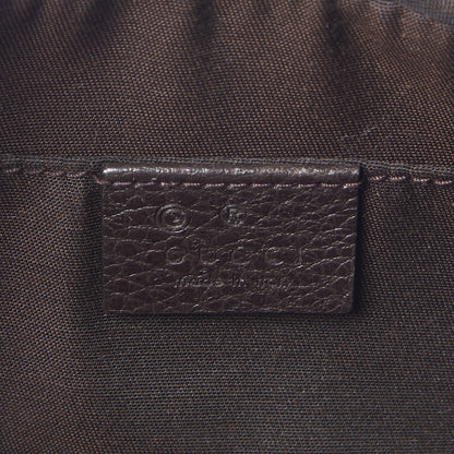 Gucci Monogram Belt Bag Dark Brown 8 of 9