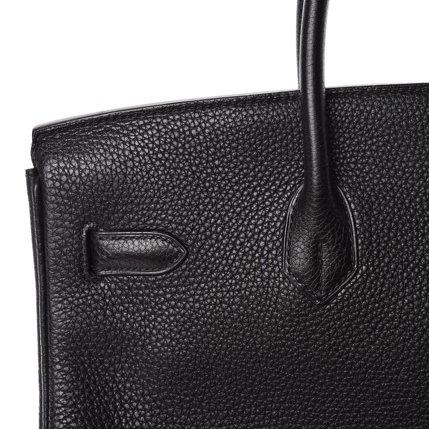 Hermes Togo Birkin 35 Black 12 of 36