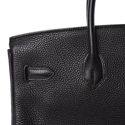 Hermes Togo Birkin 35 Black 12 of 36