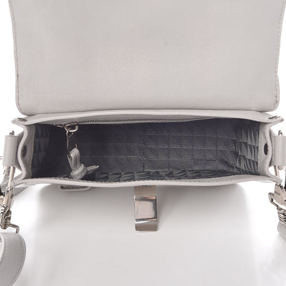 Proenza Schouler Lambskin PS1 Mini Pouch Messenger Pale Steel 6 of 17