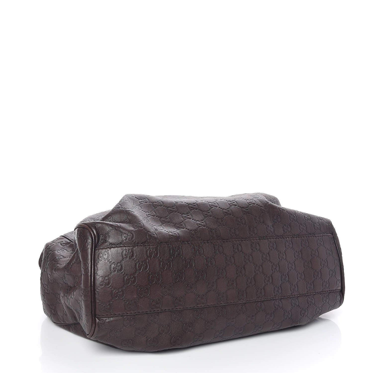 Gucci Guccissima Signature Large Sukey Tote Chocolate 4 of 9
