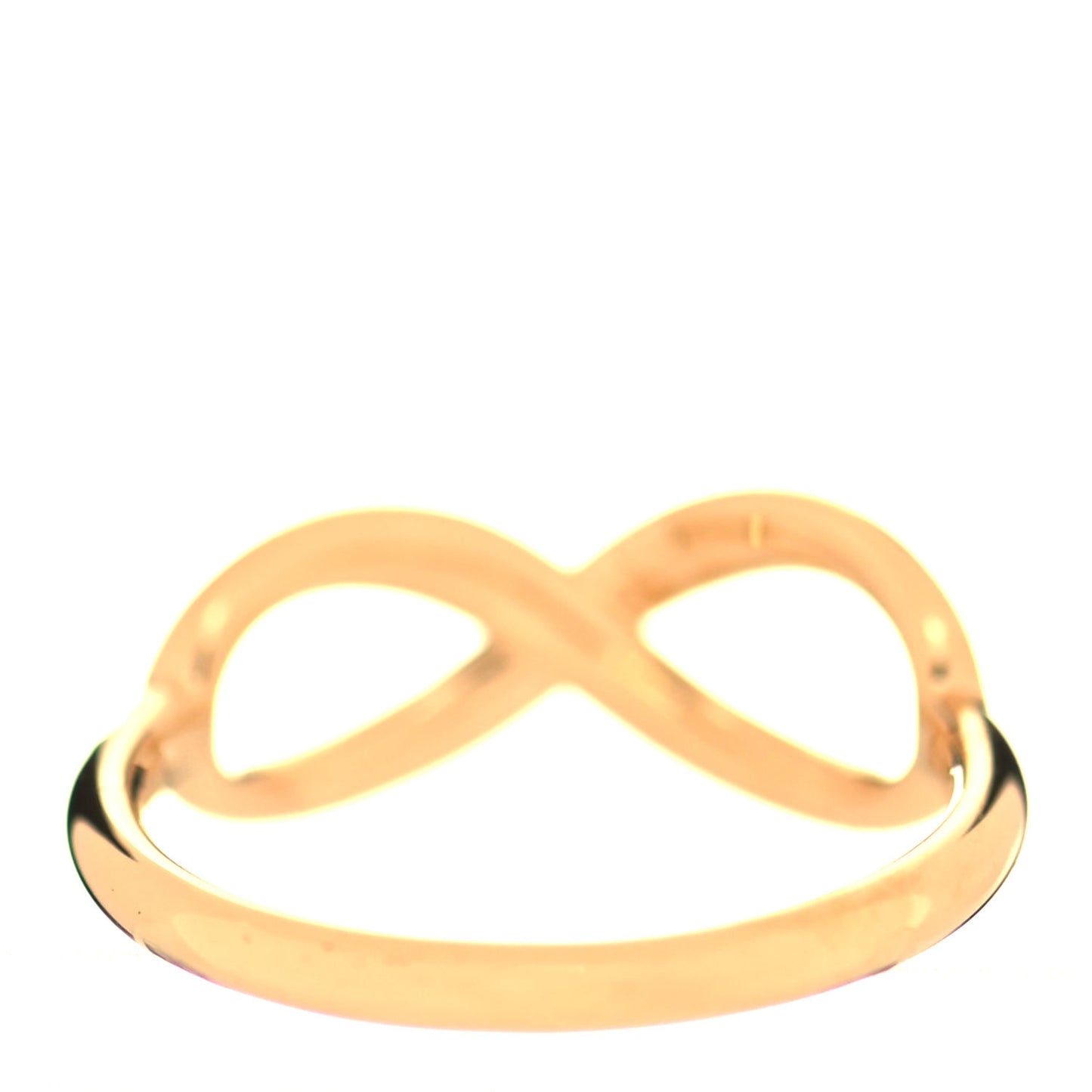 18K Yellow Gold Infinity Ring 53 6.25