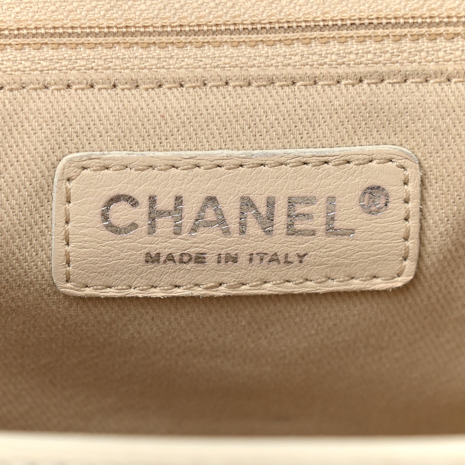 Chanel Calfskin Diamond Stitch Accordion Flap White 6 of 13