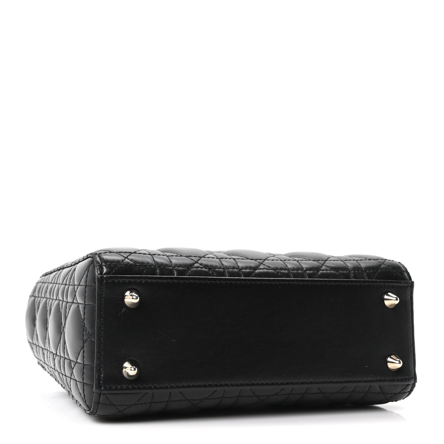 Lambskin Cannage Small My ABCDior Lady Dior Black