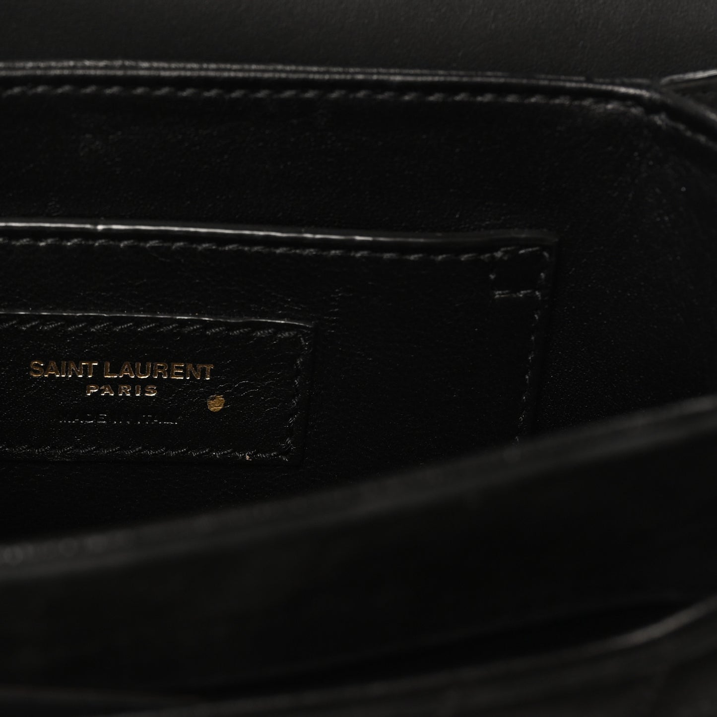 Suede Quilted Monogram Small Solferino Satchel Black
