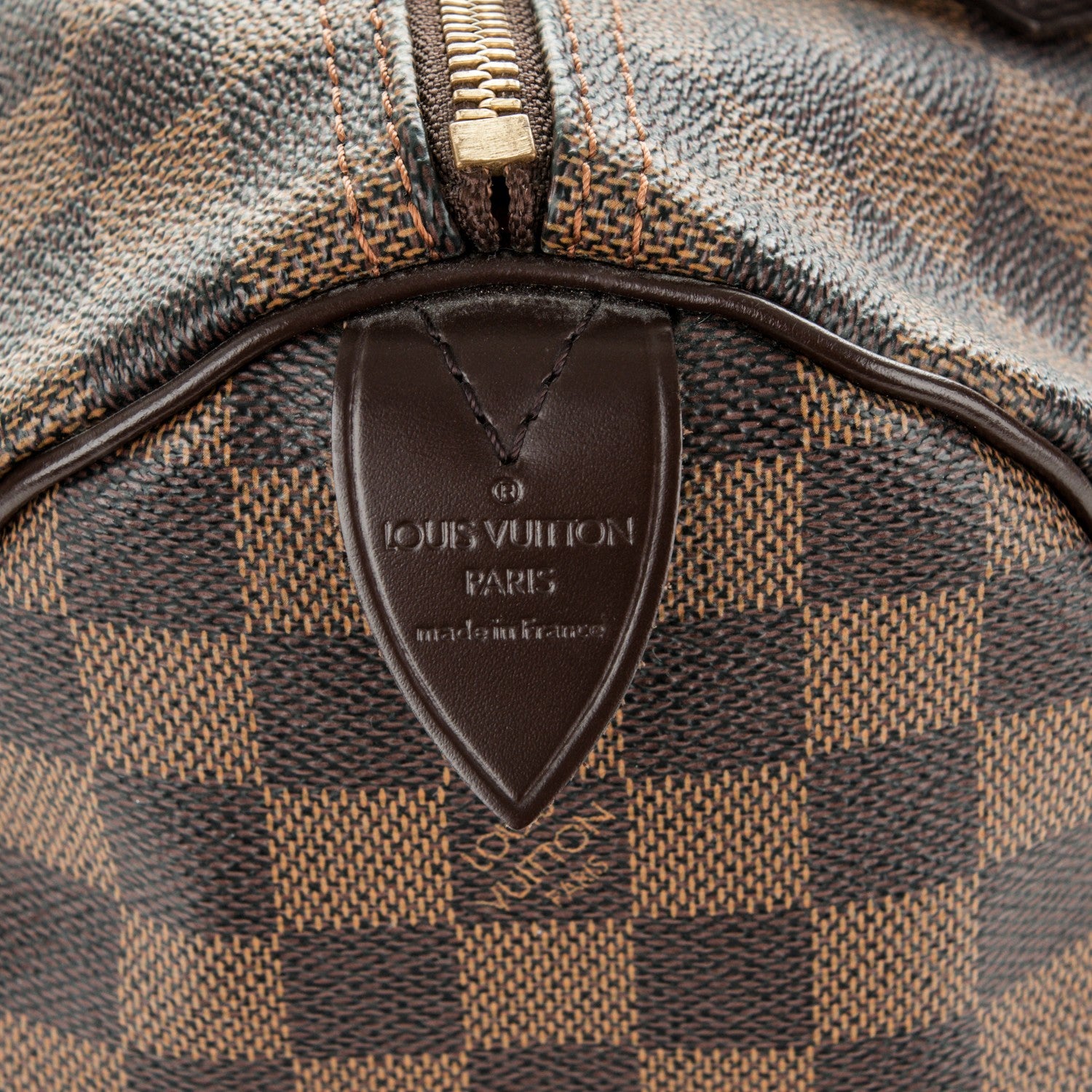 Louis Vuitton Damier Ebene Speedy 30 6 of 7