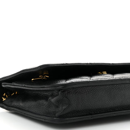 Chanel Caviar Quilted Wallet On Chain WOC Black 10 of 13