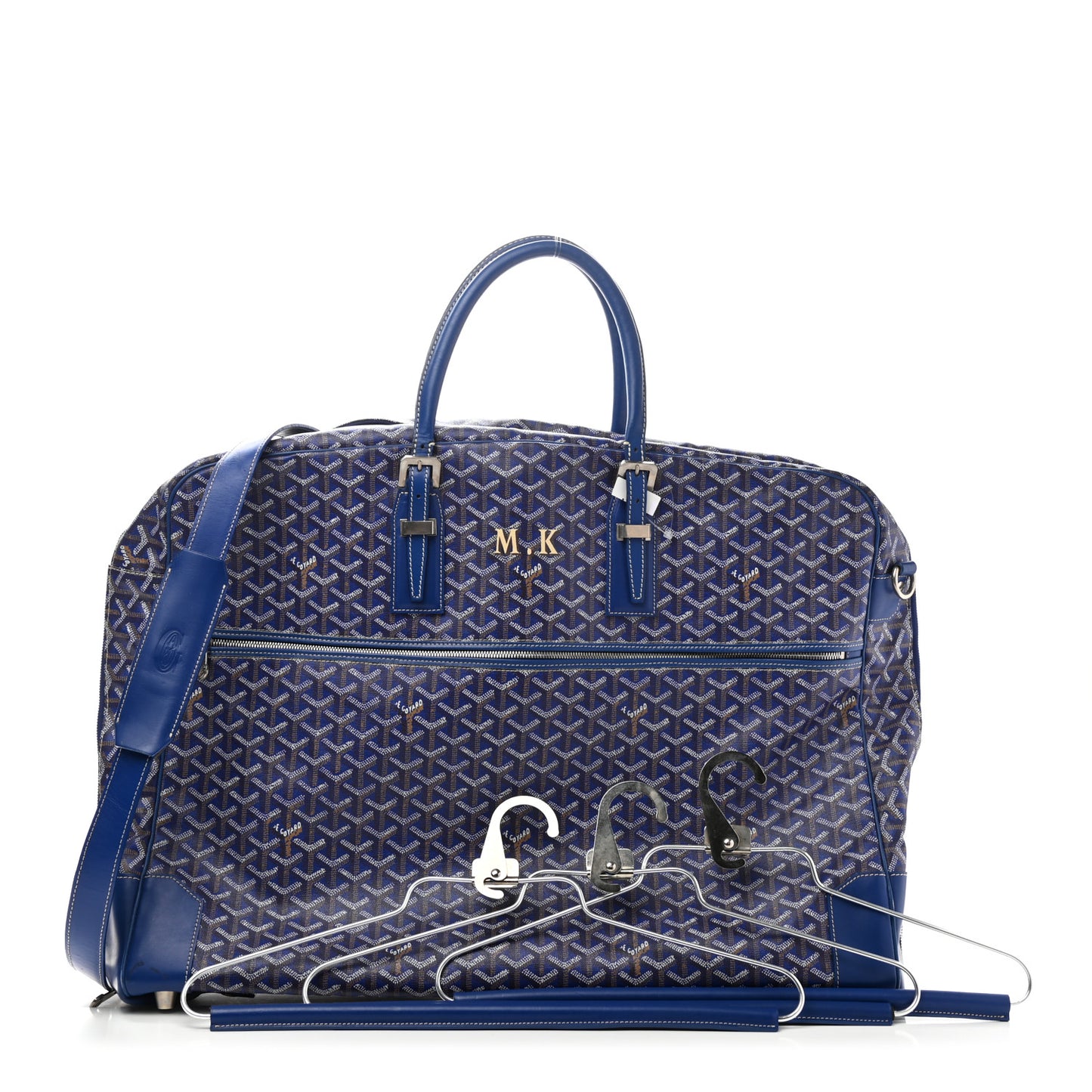 Goyardine Porte-Habits Garment Bag Blue