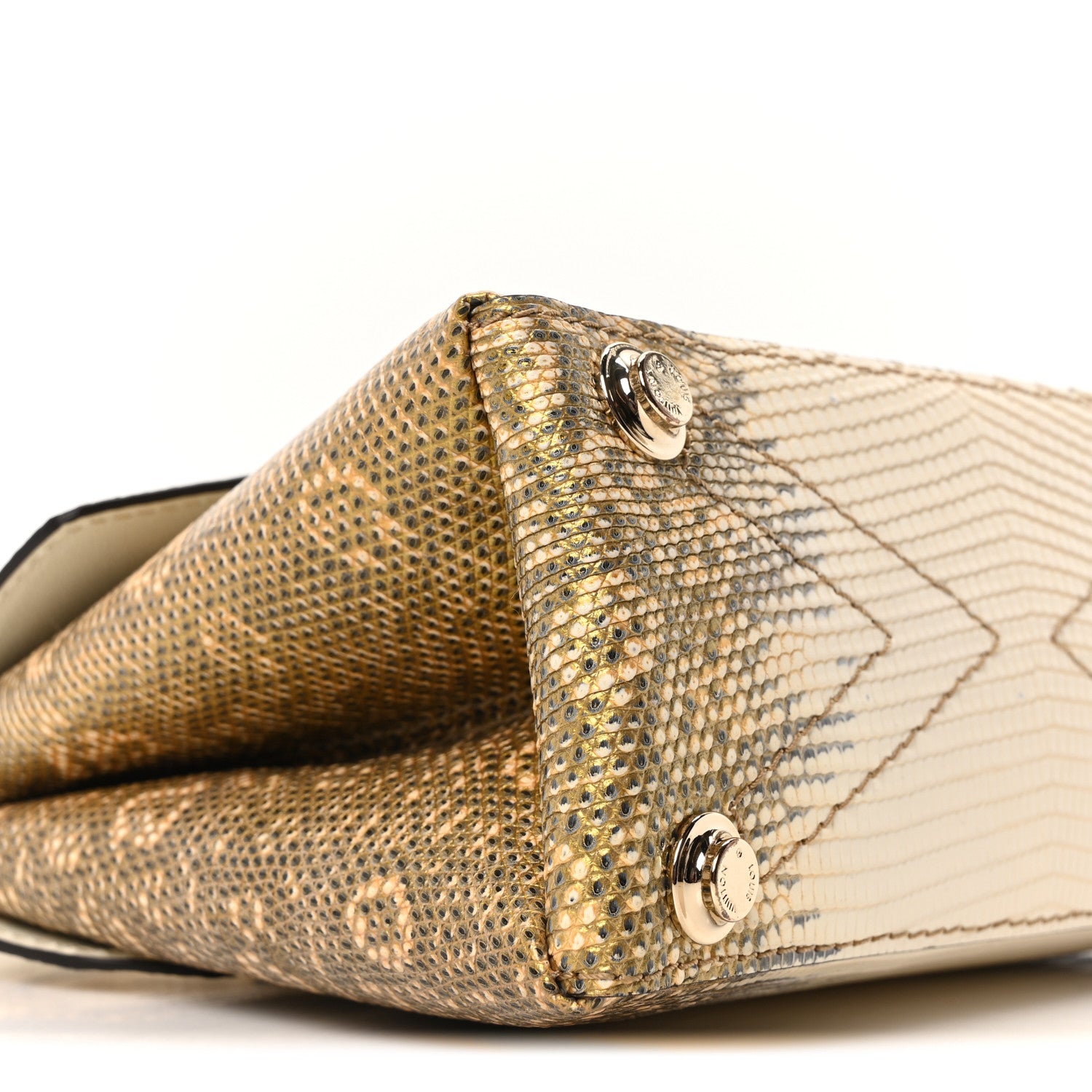 Louis Vuitton Lizard Ombre Rose Des Vents Mini Natural 8 of 10