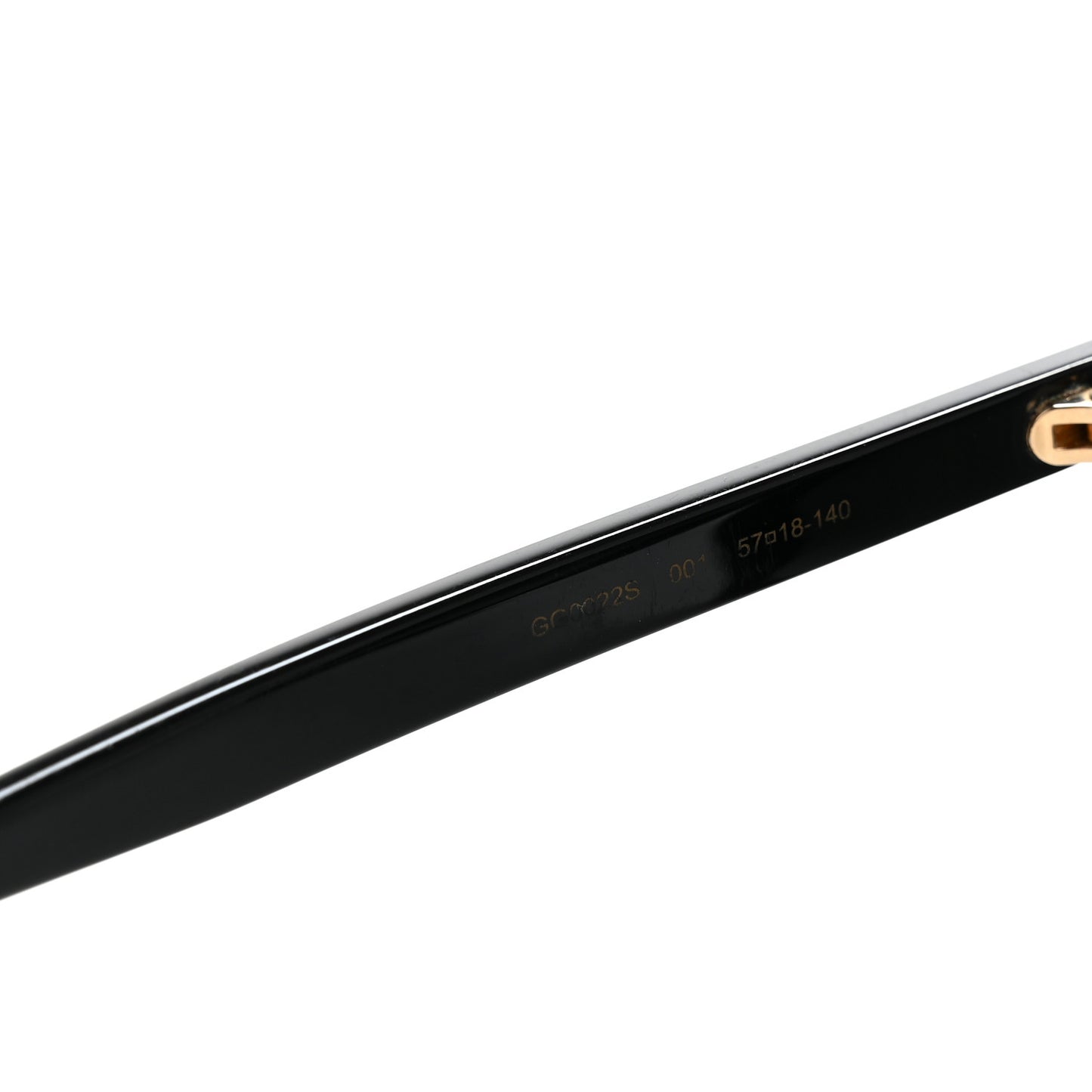 Acetate GG Sunglasses GG0022S Black