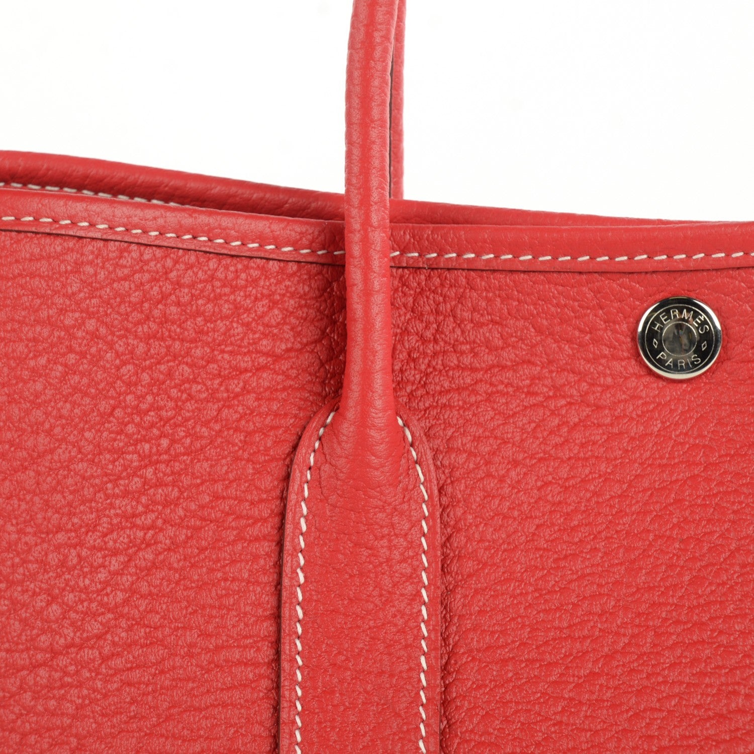 Hermes Vache Country Garden Party TPM 30 Rouge Casaque 4 of 20
