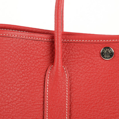 Hermes Vache Country Garden Party TPM 30 Rouge Casaque 4 of 20