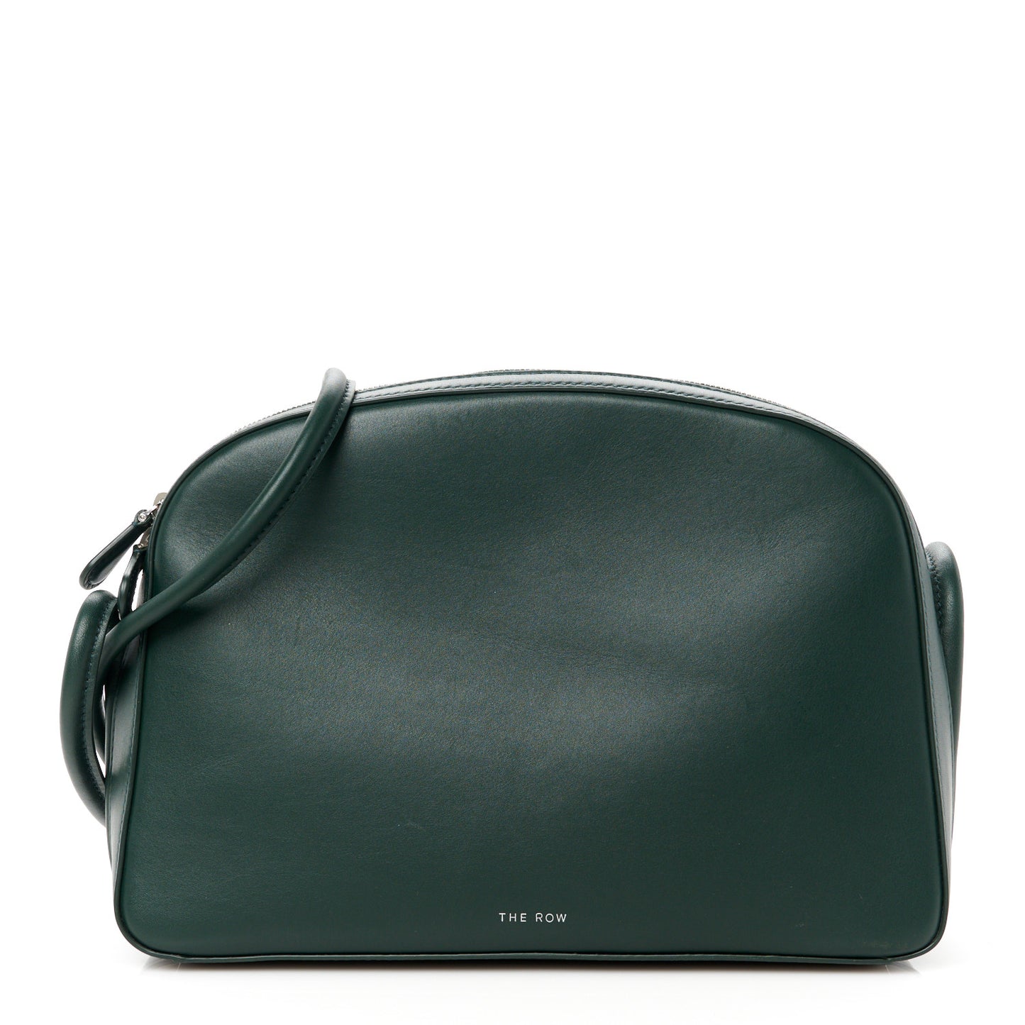 Calfskin Single Mignon Shoulder Bag Bottle Green