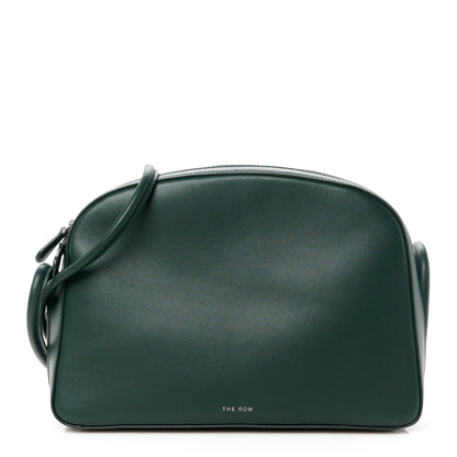 The Row Calfskin Single Mignon Shoulder Bag Bottle Green 1 of 9