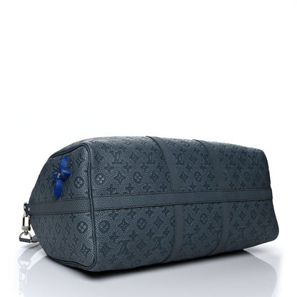 Louis Vuitton Taurillon Monogram Climbing Keepall Bandouliere 50 Granite 3 of 10