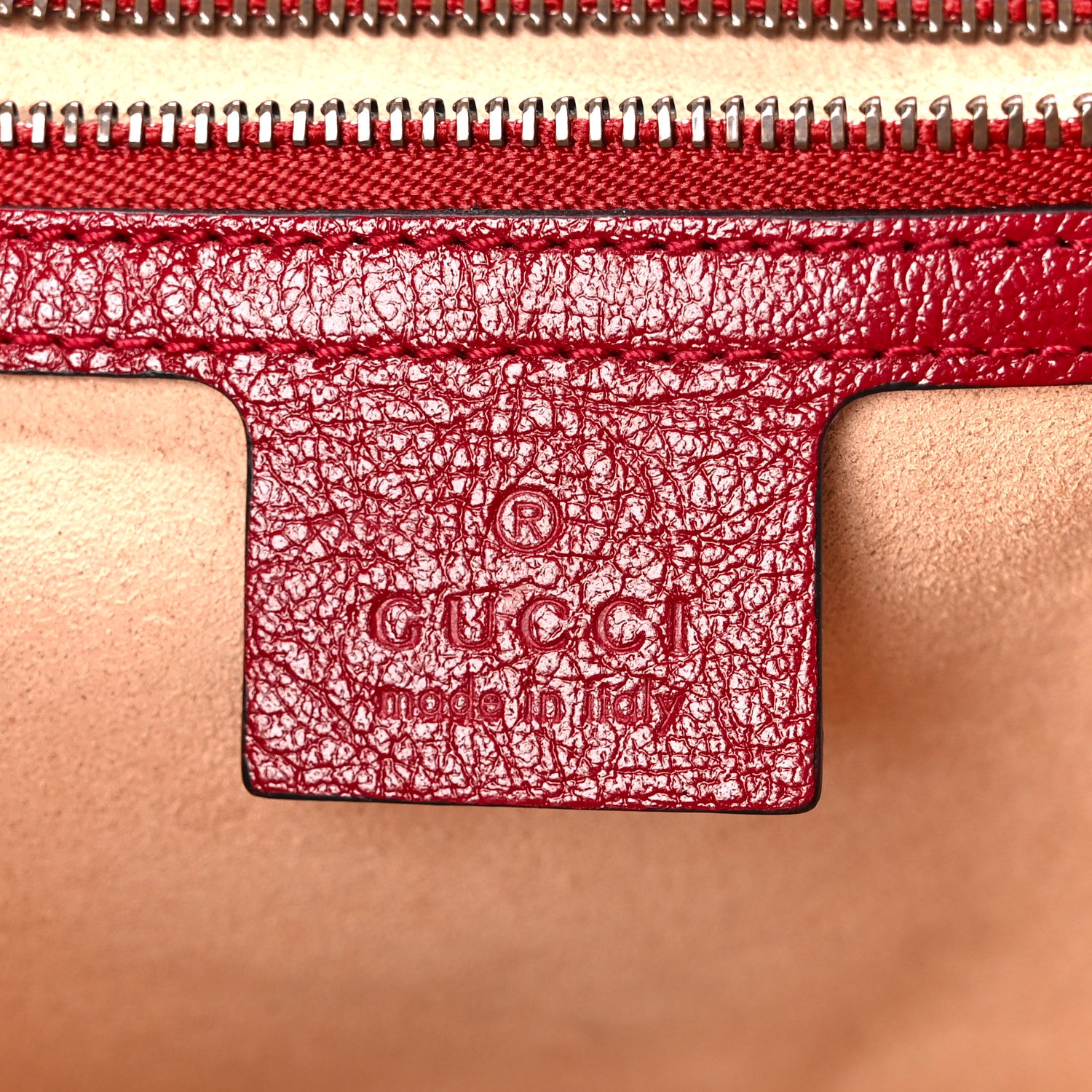 Gucci Vintage Effect Calfskin Matelasse Diagonal Small Torchon GG Marmont Shoulder Bag Black Romantic Cherry 6 of 12