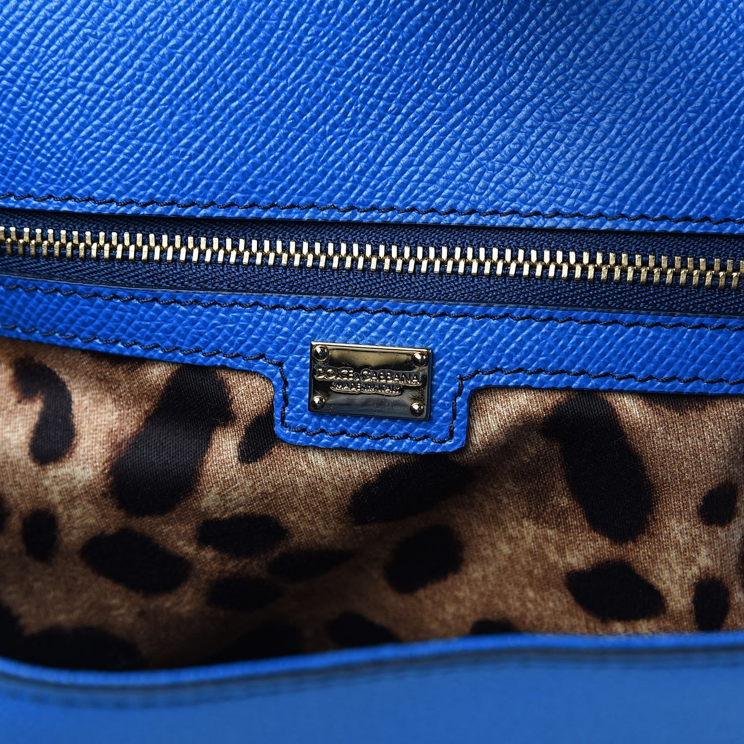 Dauphine Large Miss Sicily Satchel Blue