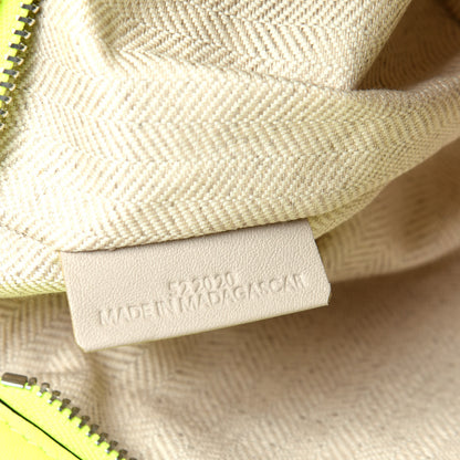 Loewe Raffia Crossbody Bag Natural Neon Yellow 7 of 11