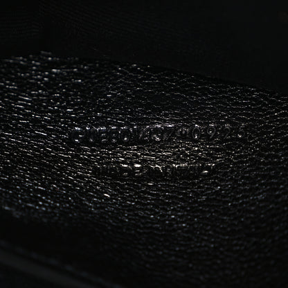 Saint Laurent Lambskin Chevron Quilted Small Loulou Bag Black 8 of 11