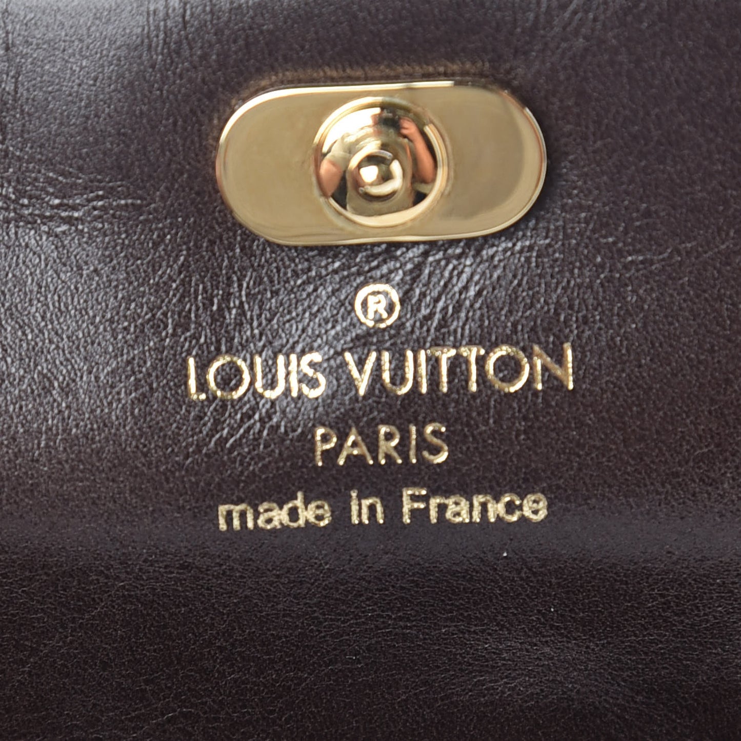 Monogram Charms Porte-Monnaie Wallet Brown